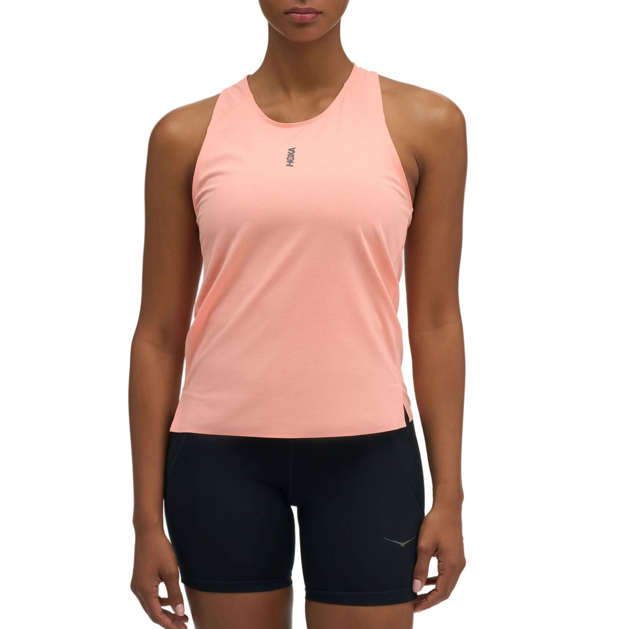 Hoka Womens Everyrun Tank - Sunstone - AW26