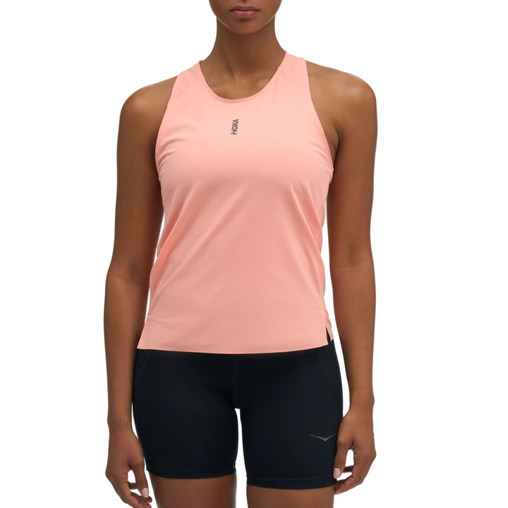 Hoka Womens Everyrun Tank - Sunstone - AW26