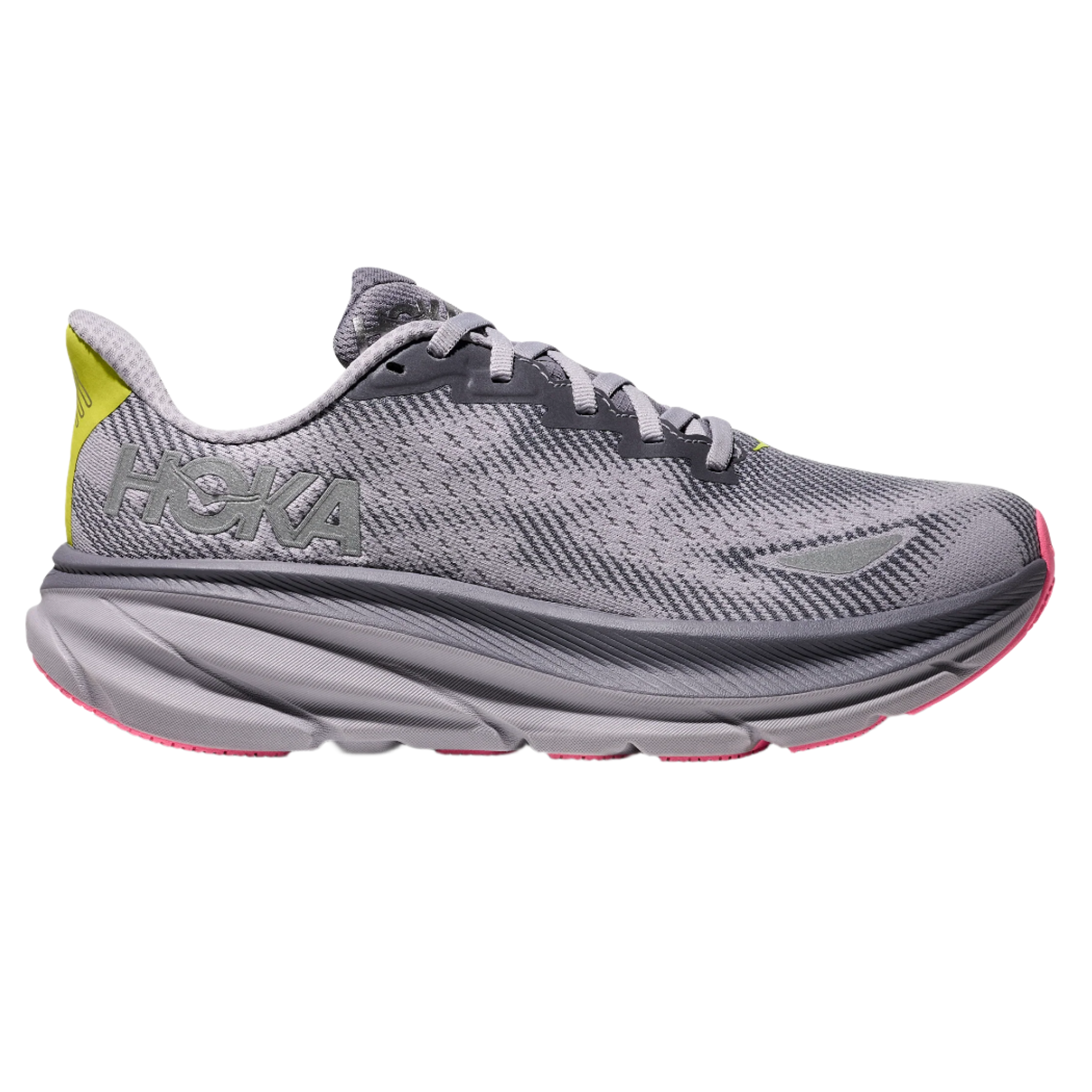 Hoka Womens Clifton 9 GTX - Grey Skies/Foggy Grey - Neutral - AW25