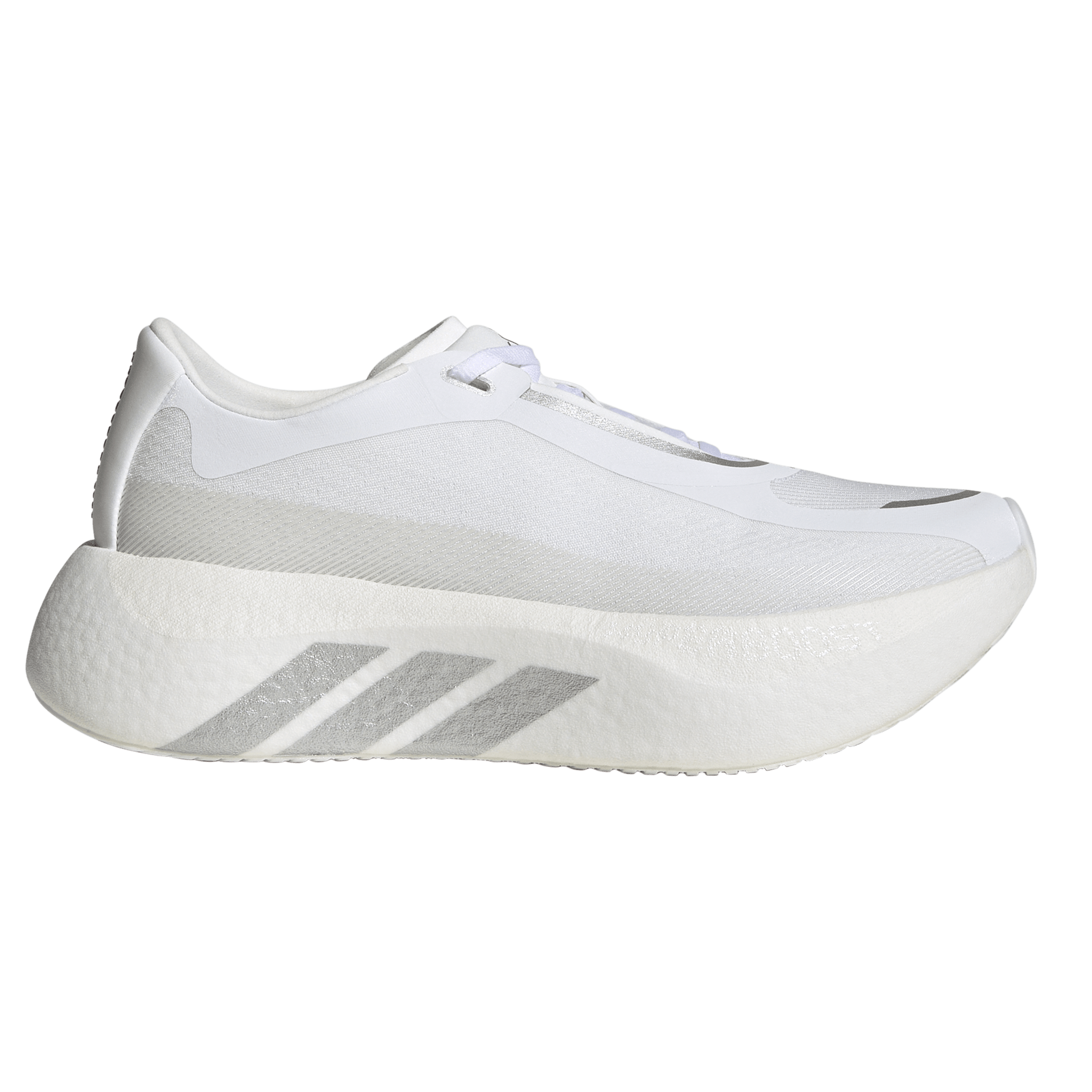 Adidas Womens Hyperboost Edge - Footwear White/Silver Metallic/Zero Metallic  - Neutral - AW26