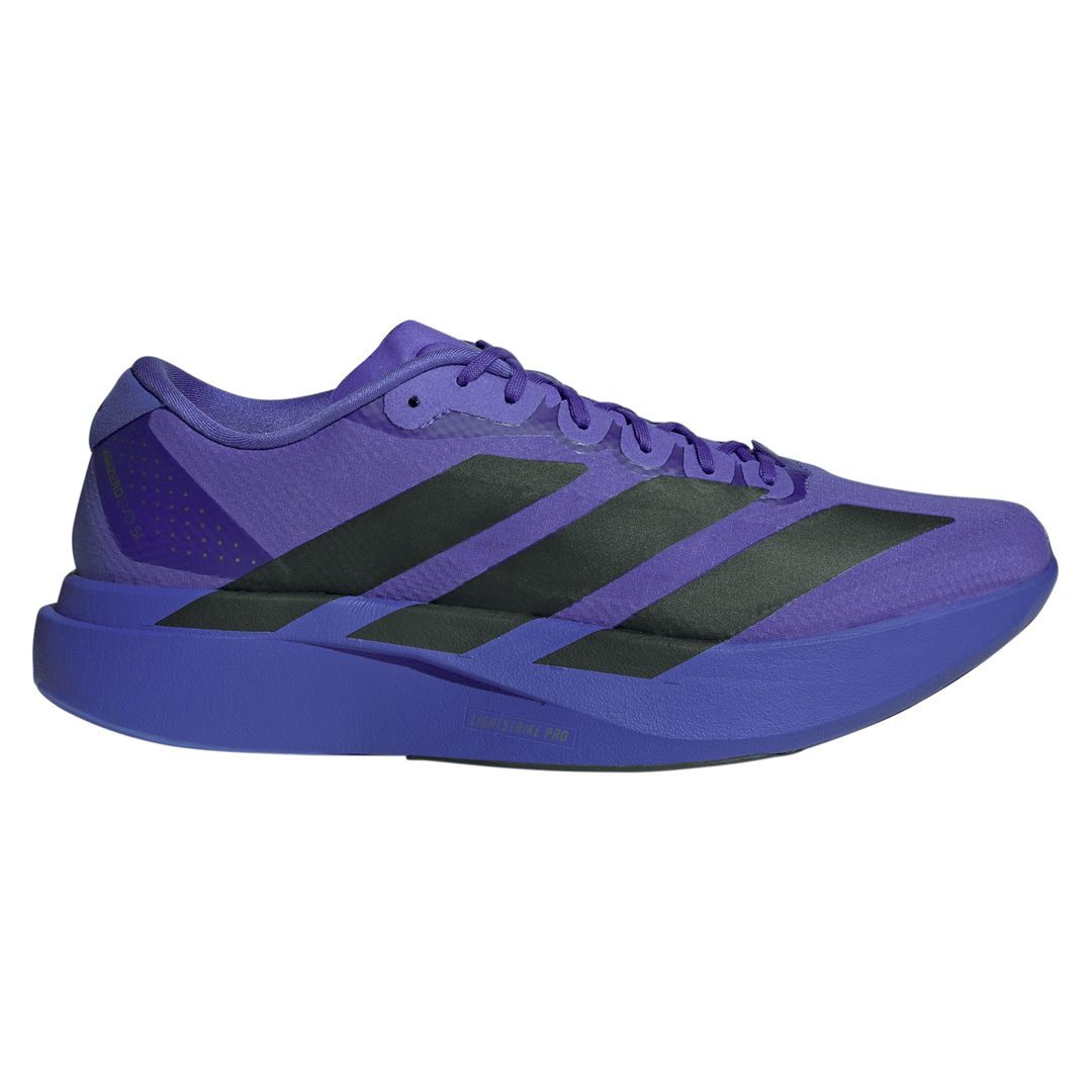 Adidas Mens Adizero Evo SL Woven - Solar Purple/Core Black/Iron Adidas Mens Adizero Evo SL Woven - Solar Purple/Core Black/Iron