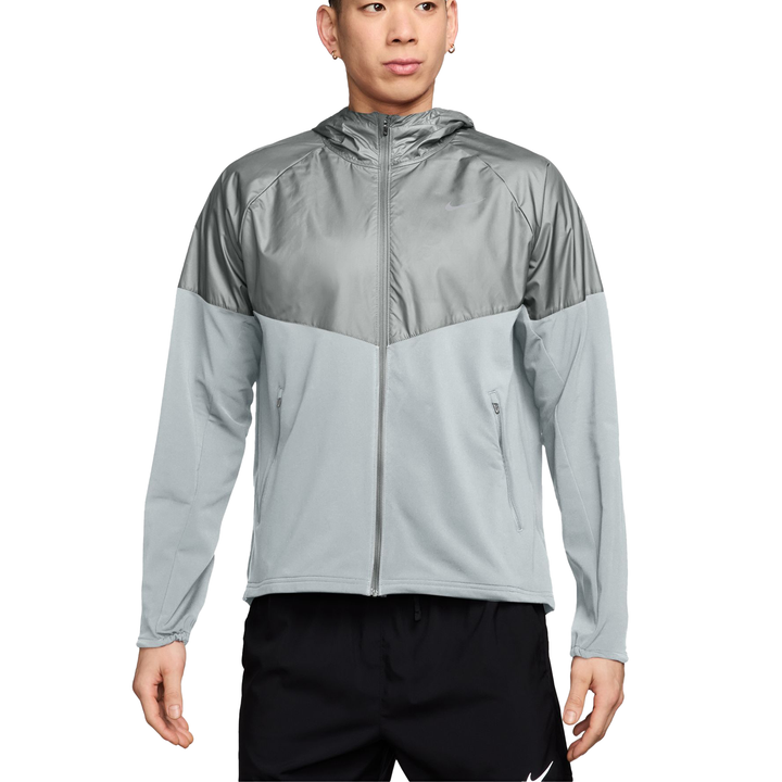 Nike Herren Repel Winterized Miler Jacke – Pure Platinum/Reflective Silver