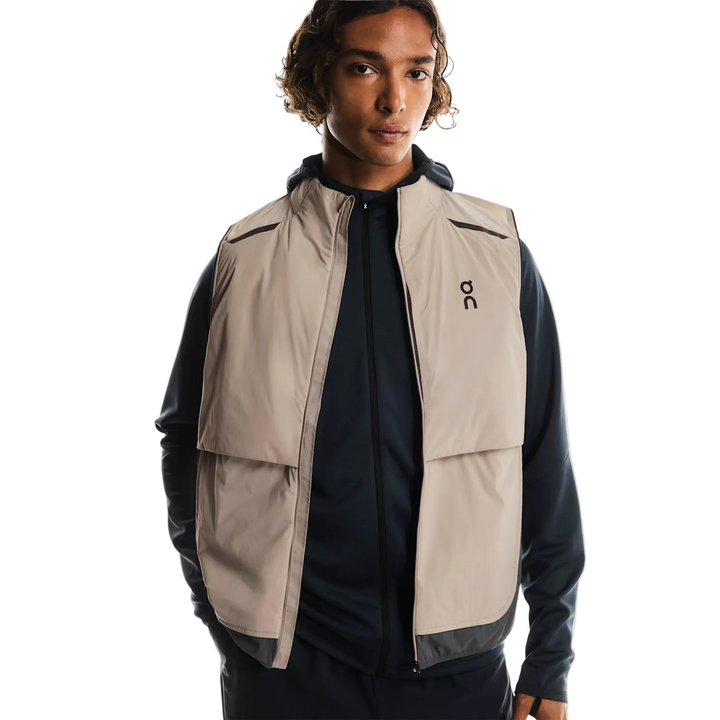 ON Men's Weather Vest - Desert/Eclipse - SS26
