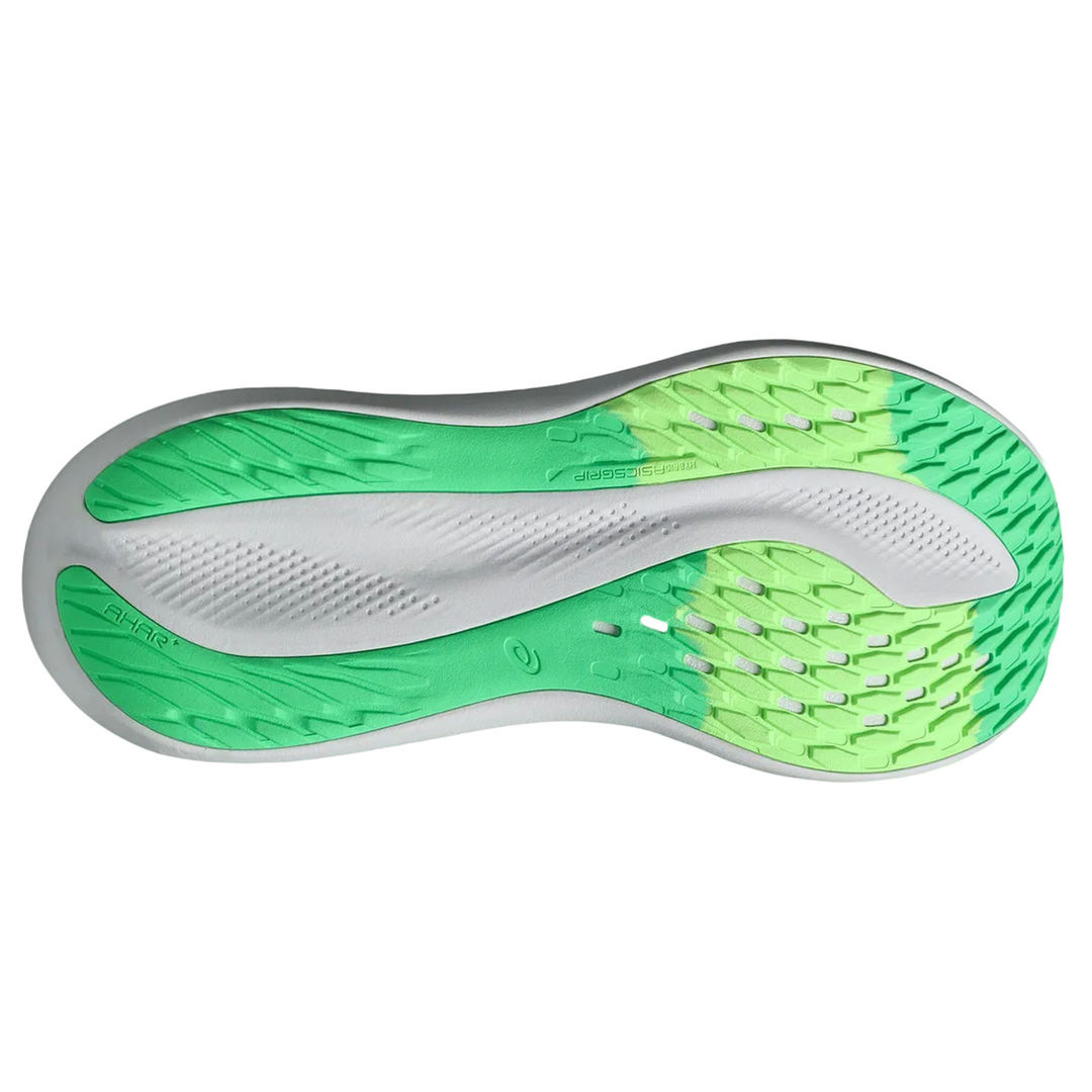 Asics Womens Glideride Max 2 - White/Vital Green - Neutral - SS26