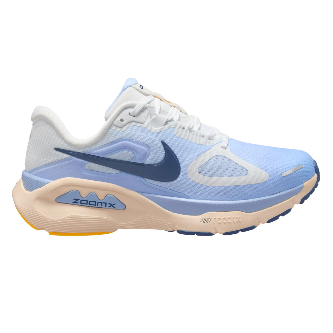 Nike Womens Structure Plus - White/Mystic Navy/Aluminum/Sundial - Stability - SU26