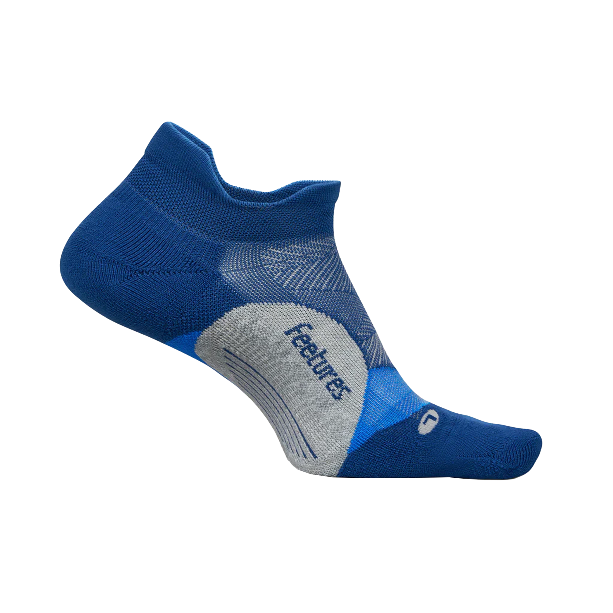 Feetures Elite Light Cushion No Show - Navy Mist - AW25