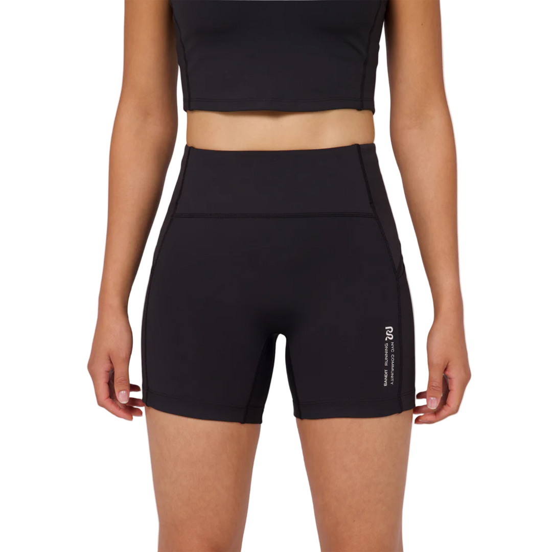 Bandit Womens Stamina High Waisted 5" Kompressionsshorts – Shadow – SS26