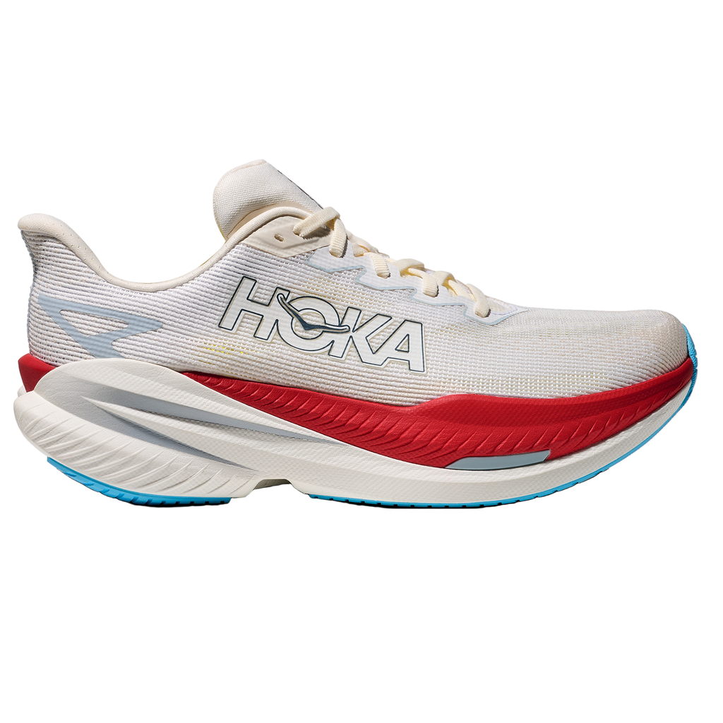 Hoka Mens Mach X 3 - White/Alabaster | Run North West