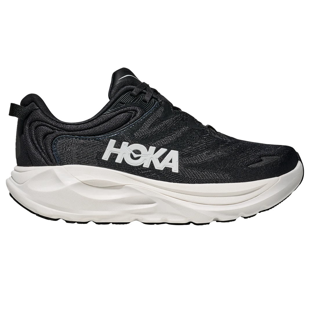 Hoka Womens Gaviota 6 - Black/White - Stability - SS26