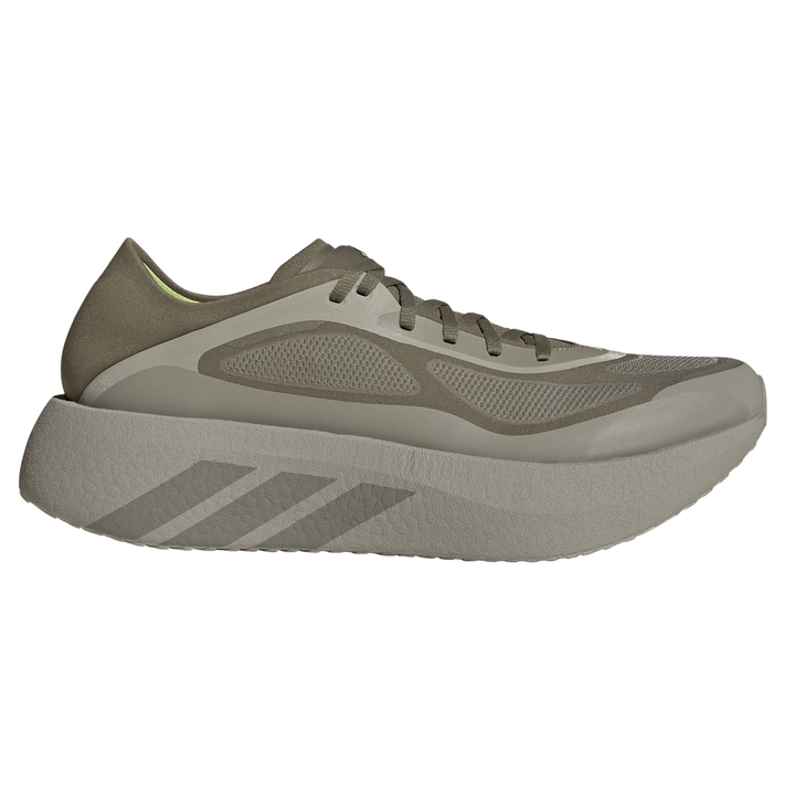 Adidas Mens Hyperboost Run - Silver Pebble/Medium Dark Khaki/Frozen Lemon - Neutral - AW26