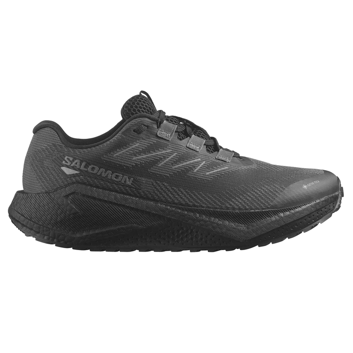Salomon Mens Aero Blaze 3 GRVL GTX - Black/Asphalt/Black - Trail - AW25