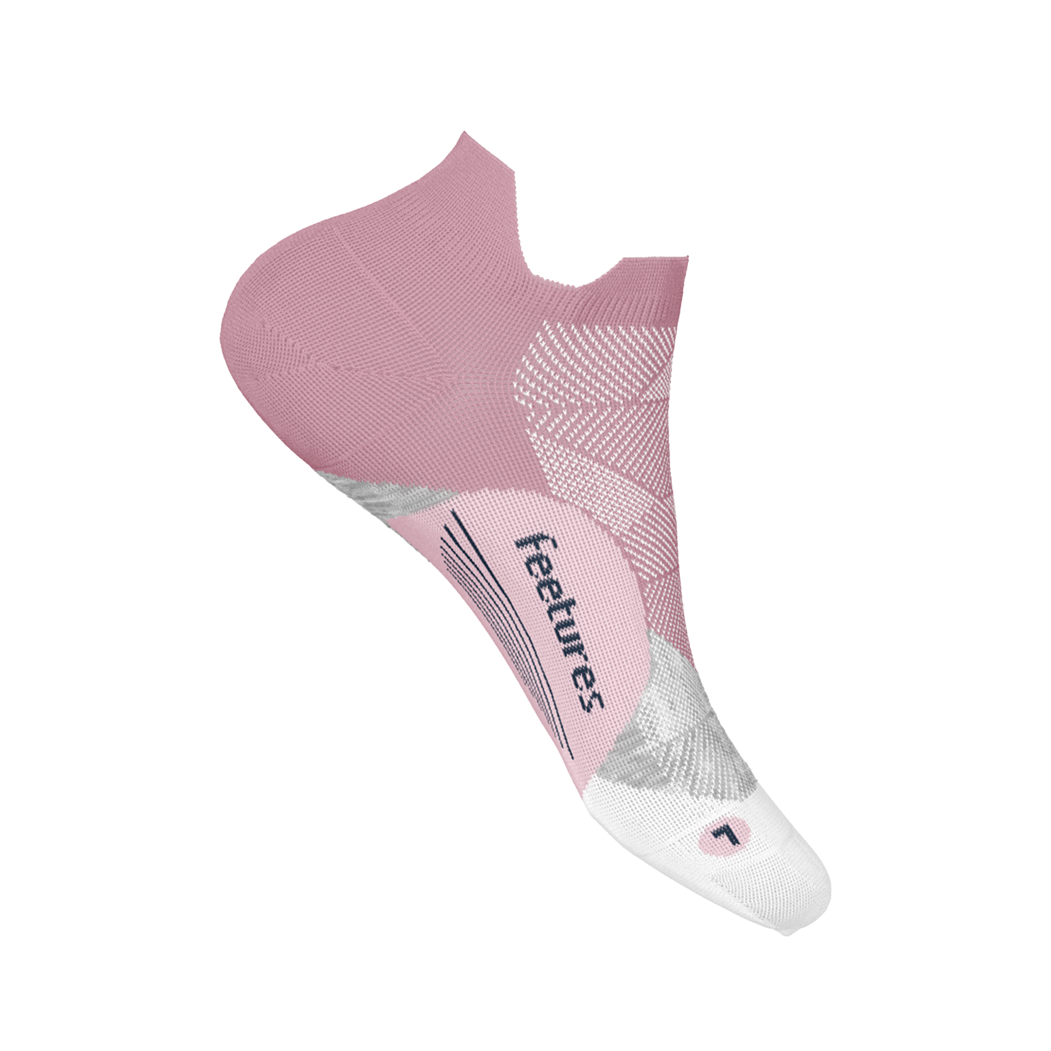 Feetures Elite Light Cushion No Show - Pink Orchard - AW25