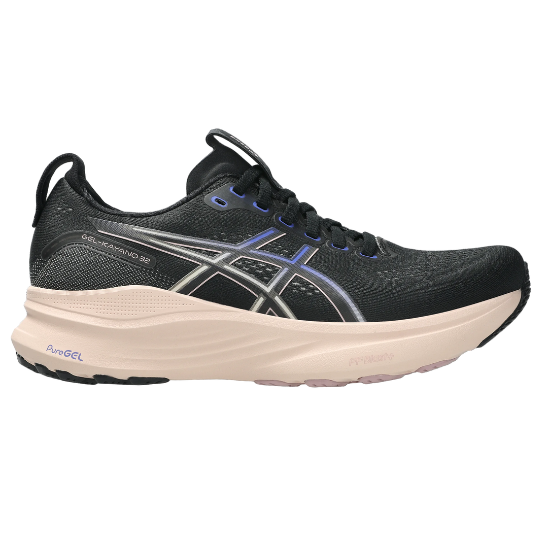 Asics Womens Gel Kayano 32 - Black/Pearl Pink - Stability - SS26