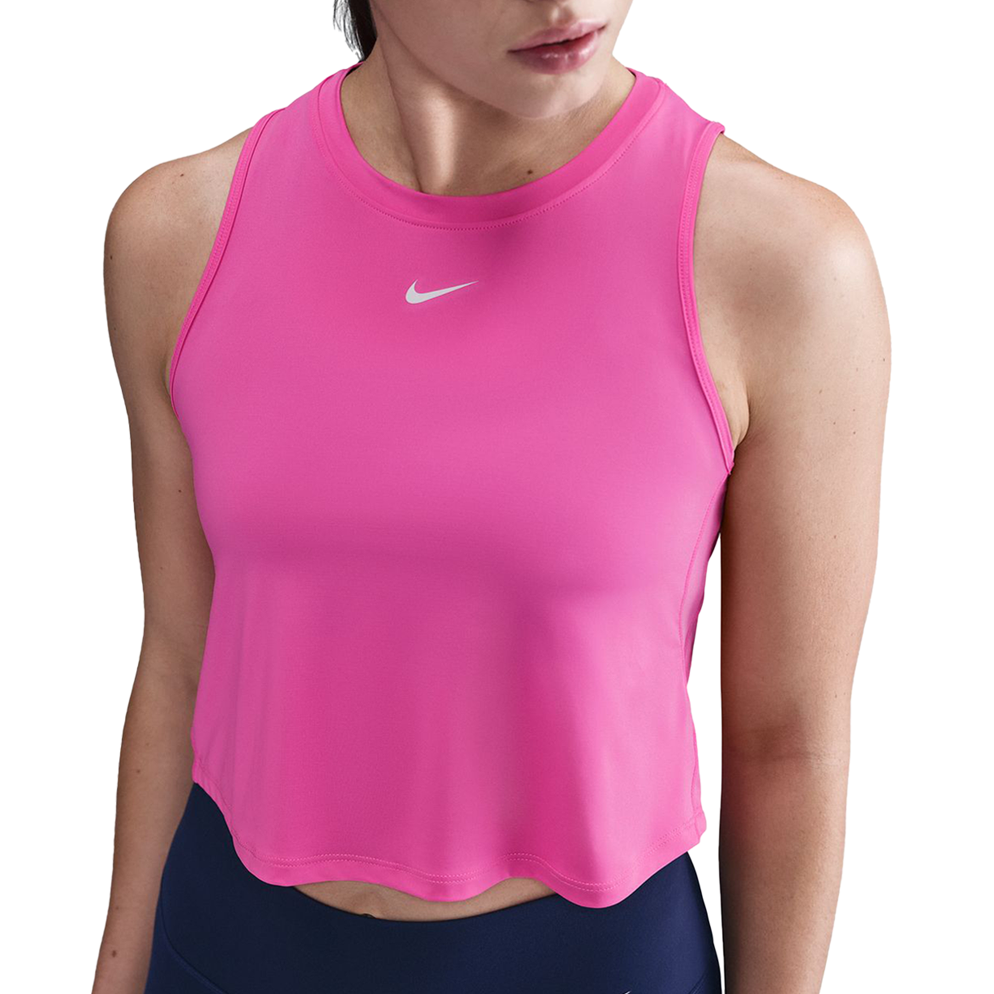 nike pink vest top