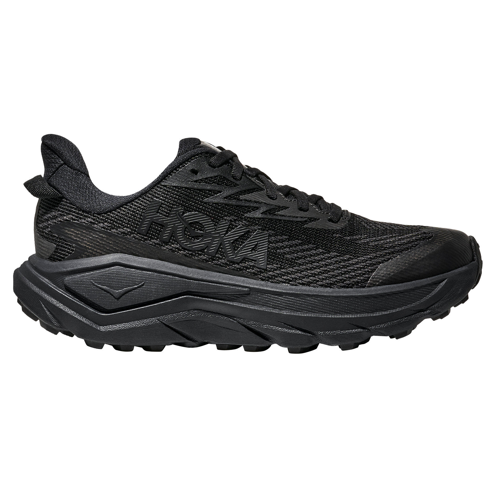 Hoka Womens Challenger 8 GTX - Black/Carbon - Trail - SS26