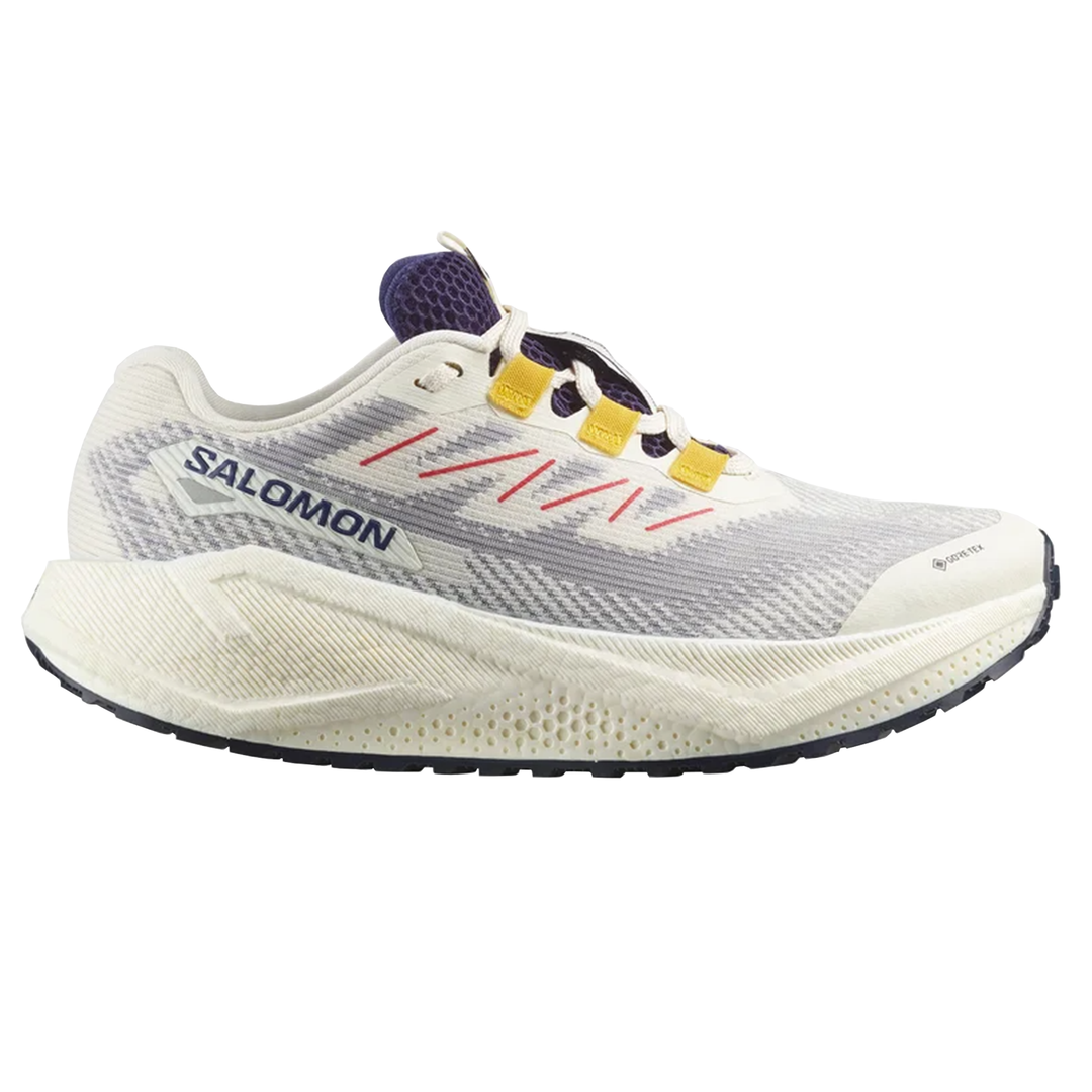 Salomon Womens Aero Blaze 3 GRVL GTX - Vanilla Ice/Astral Aura/Lemon - Trail - AW25