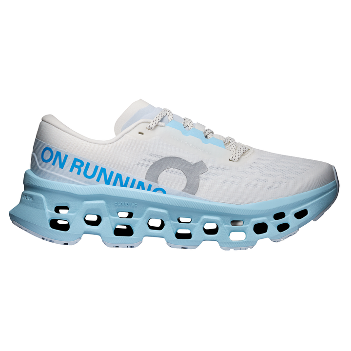 ON Womens Cloudmonster 3 - Ivory/Topaz - AW26