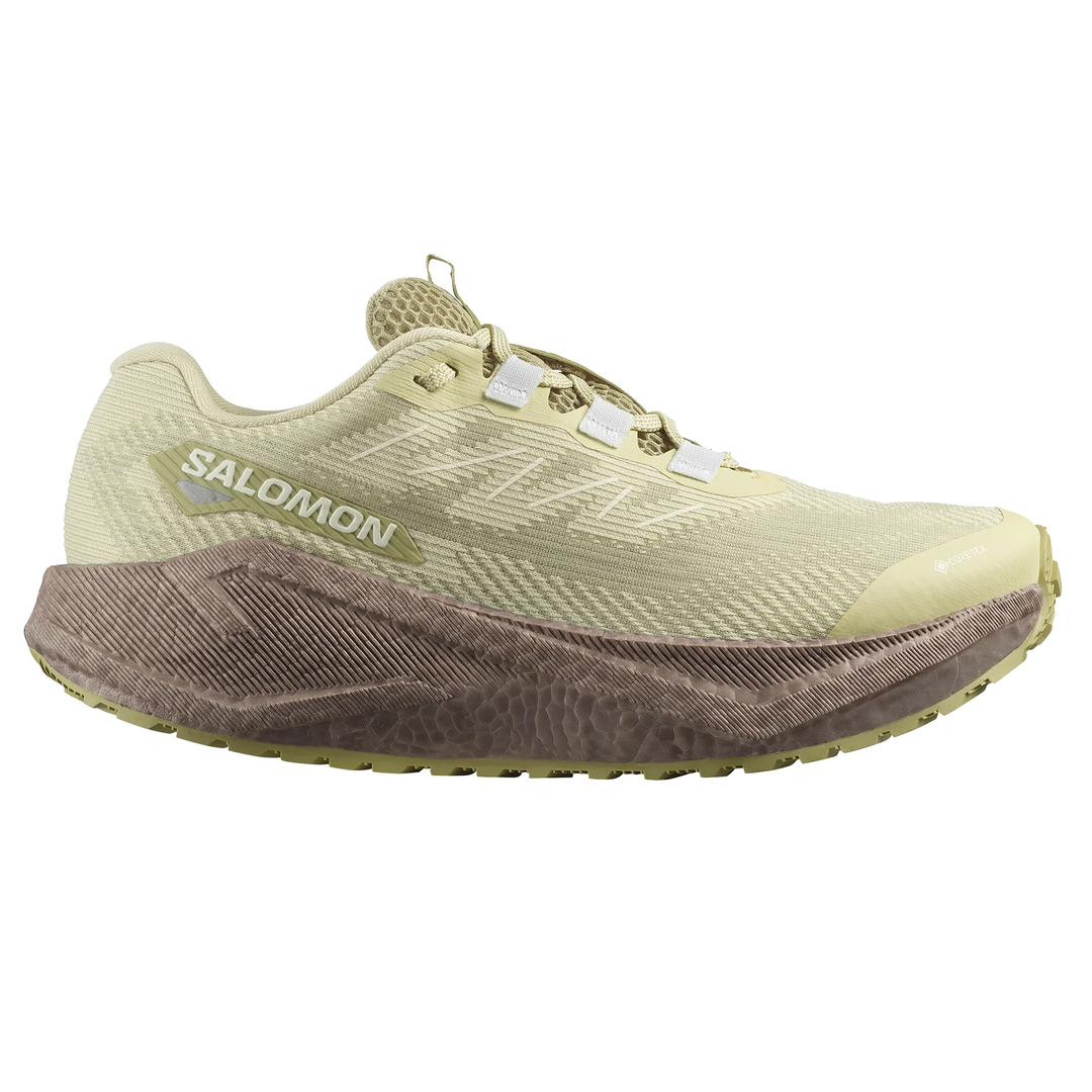 Salomon Womens Aero Blaze 3 GRVL GTX - Green Haze/Iron/Ice Flow - Trail - AW25