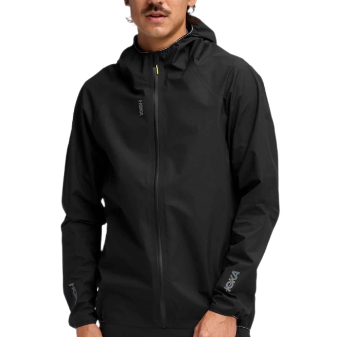 Hoka Mens Skybreeze Waterproof Jacket GTX - Black