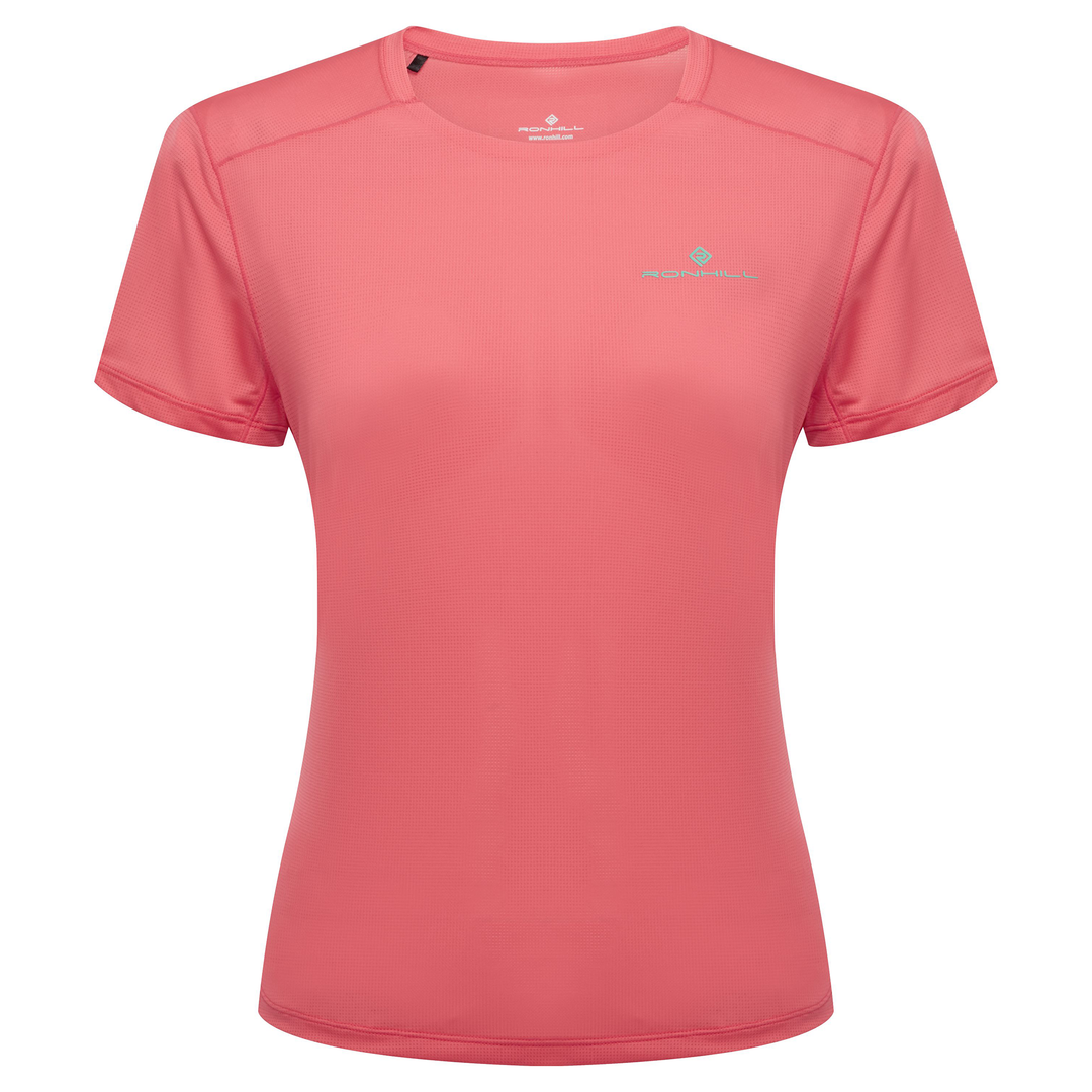 RonHill Womens Tech S/S Tee - Sorbet Sun/Florida - AW25