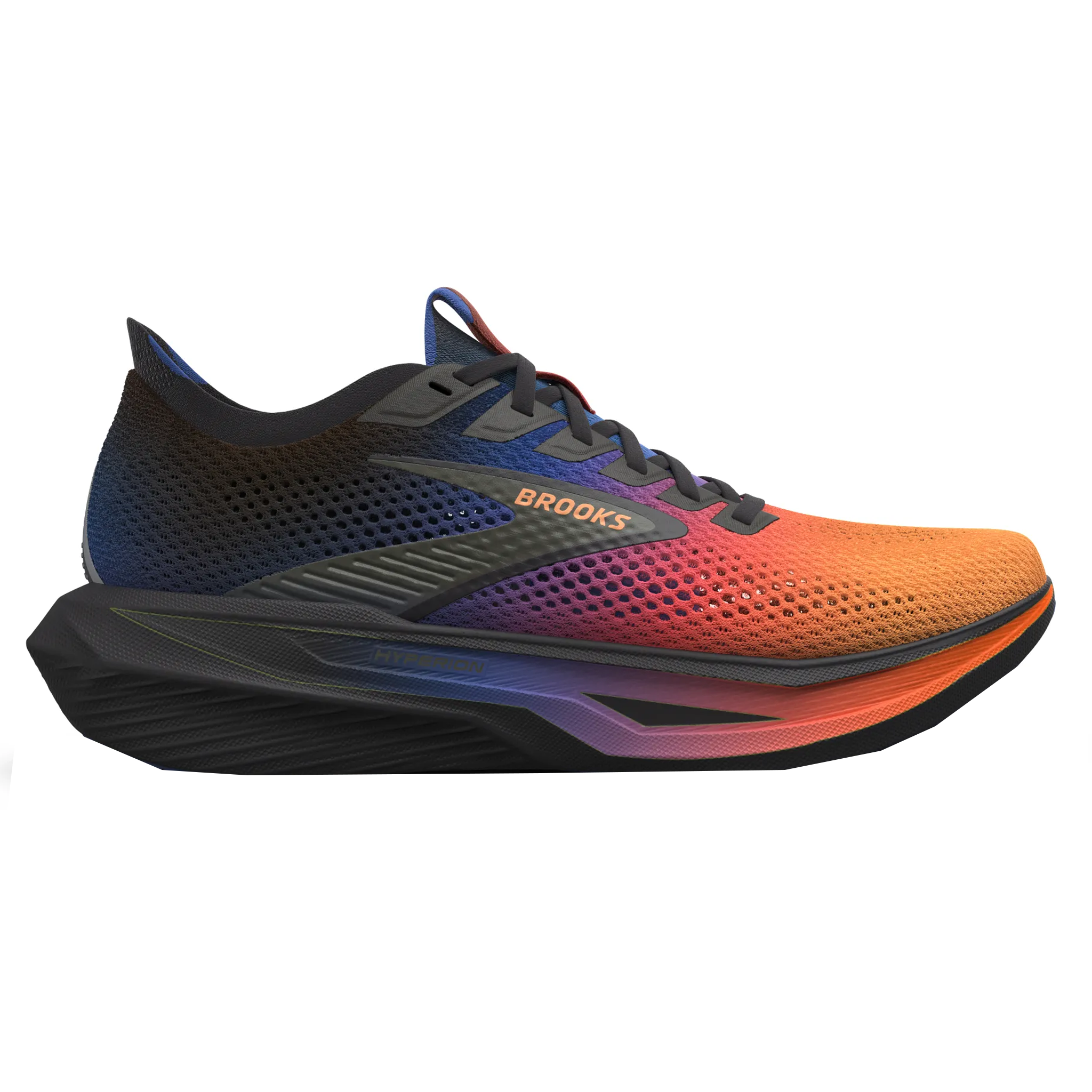 Brooks Mens Hyperion 3 - Blue/Coral/Papaya - Neutral - SS26