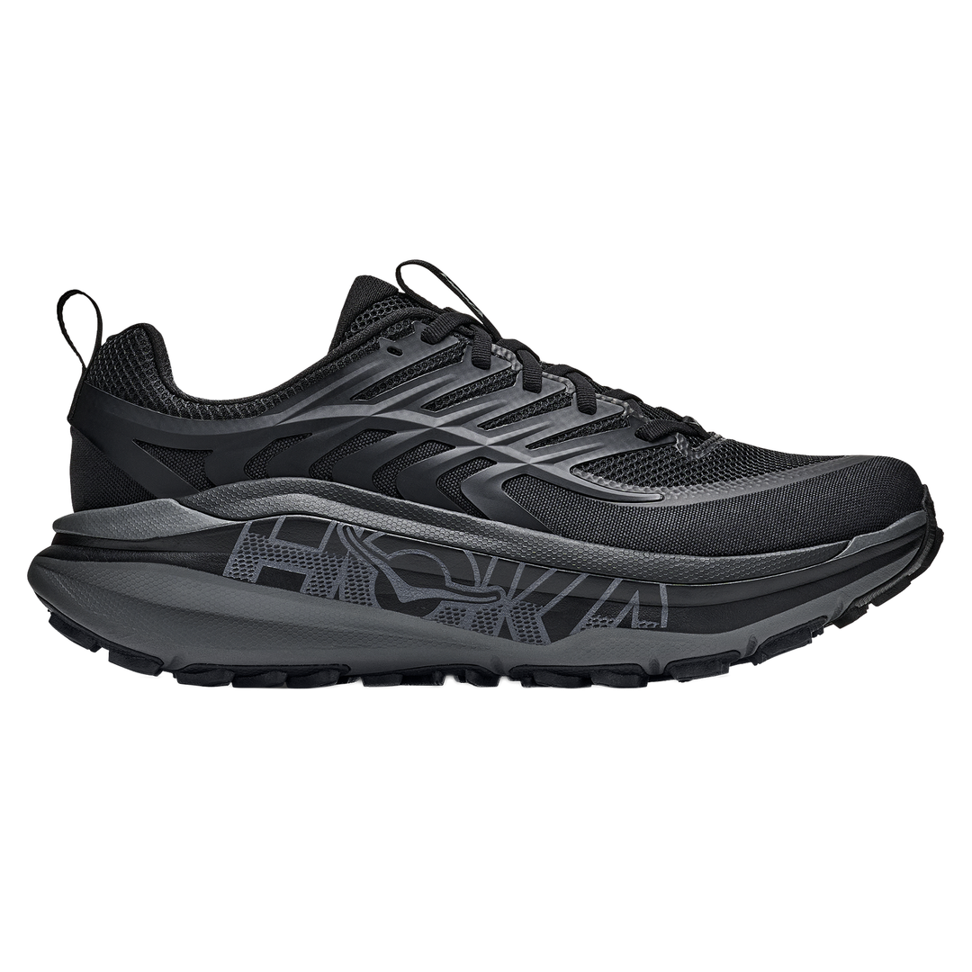 Hoka Mens Stinson 8 - Black/Outer Orbit - Trail - AW26
