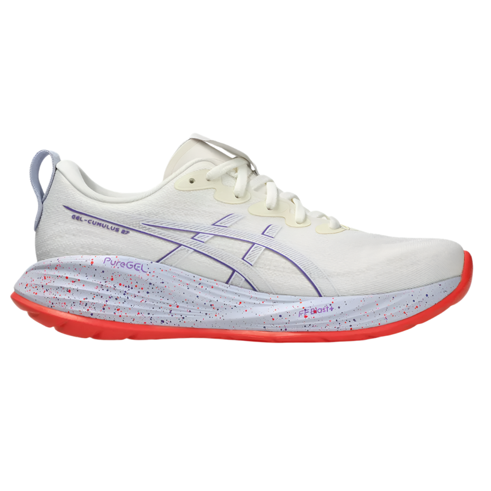 Asics Femme Gel Cumulus 27 Tokyo - Crème/Edo Violet - Neutre - AW25