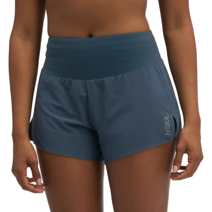 Hoka Womens Glide 3.5" Short w/Brief - Varsity Navy - AW26
