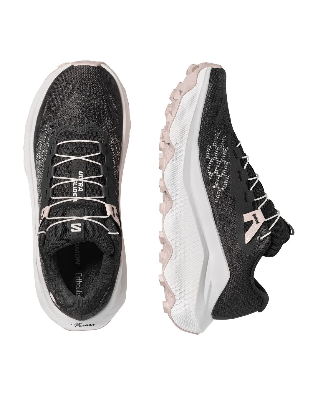 Salomon Womens Ultra Glide 4 - Black/White - Trail - SS26