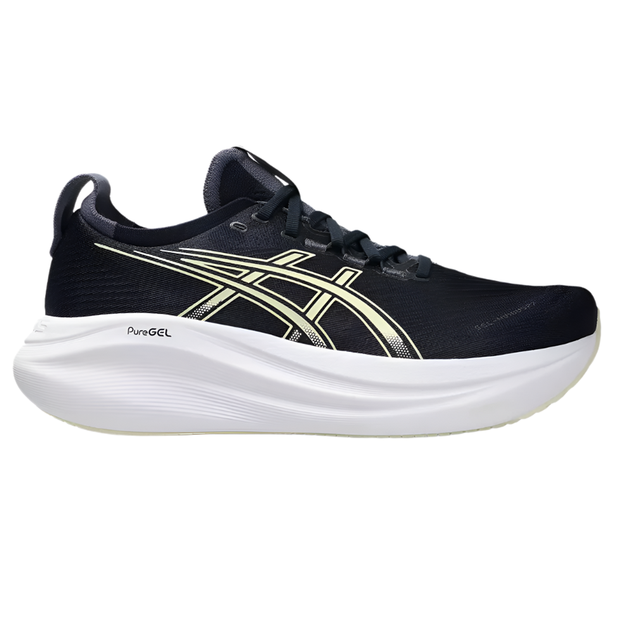 Asics Mens Gel Nimbus 27 - Midnight/Vanilla - Neutral - AW25