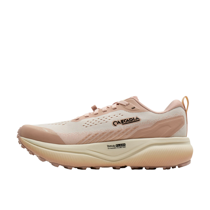 Brooks Womens Cascadia 20 - Arctic Wolf/Rose/Nightlife - Trail - AW26