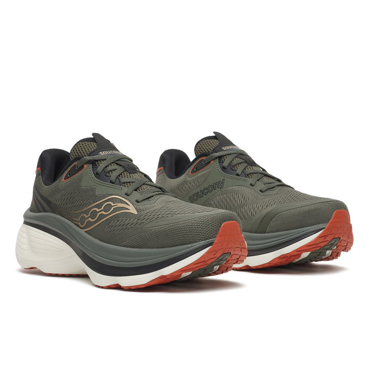 Saucony Mens Hurricane 26 - Fatigue/Black - Stability - AW26