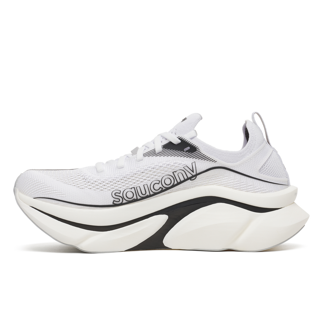 Saucony Unisex Endorphin Elite 3 - White/Black - Neutral - AW26