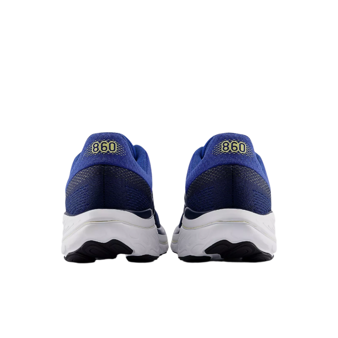 New Balance Mens 860v14 Wide - 2E Width - Galaxy Blue/NB Navy/Winter Grass - Stability - AW25