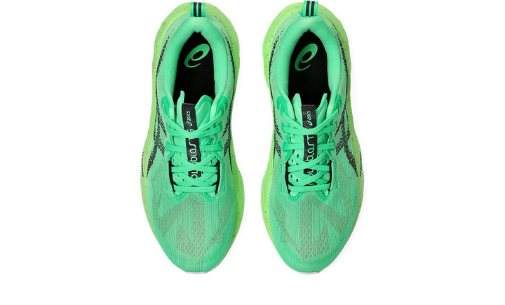 Asics Womens Novablast 5 Ekiden - Vital Green/Black - Neutral - SS26