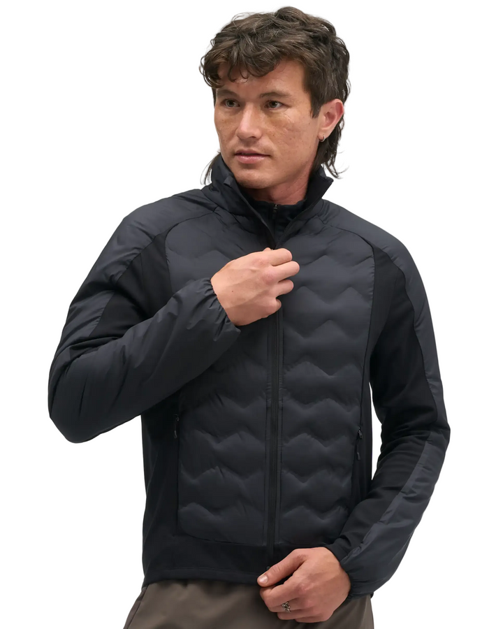Hoka Mens Skyfill Insulated Jacket - Black - AW26