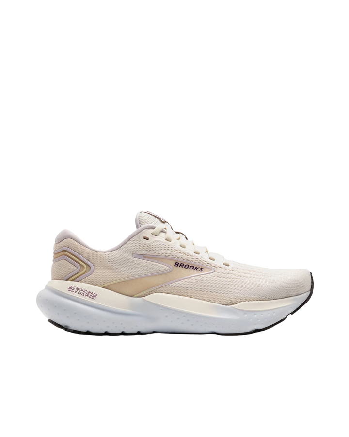 Brooks Womens Glycerin 21 - Gardenia/Lavender/Cream - Neutral