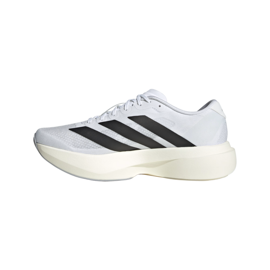 Adidas Mens Adizero Evo SL - Cloud White/Core Black/Cloud White - Neutral - AW25