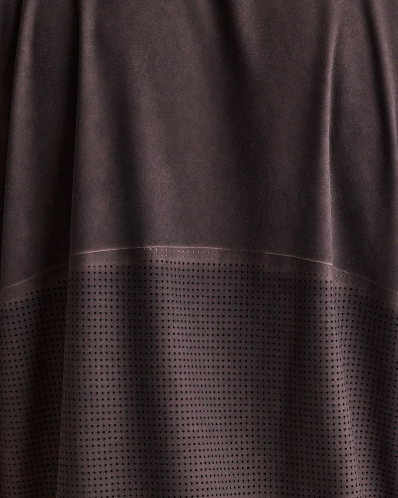 Bandit Men's FrioSoft Perforated Box Tee - Micro Geo Gradient - Espresso - AW26