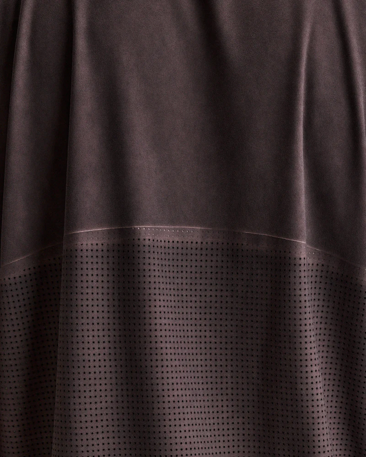 Bandit Men's FrioSoft Perforated Box Tee - Micro Geo Gradient - Espresso - AW26