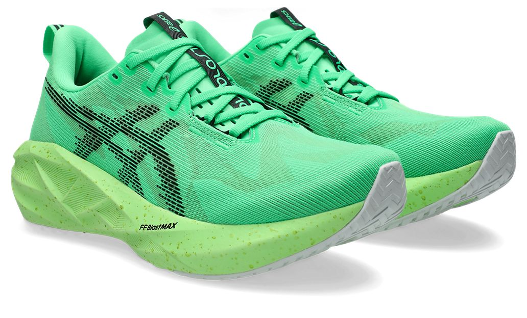 Asics Womens Novablast 5 Ekiden - Vital Green/Black - Neutral - SS26