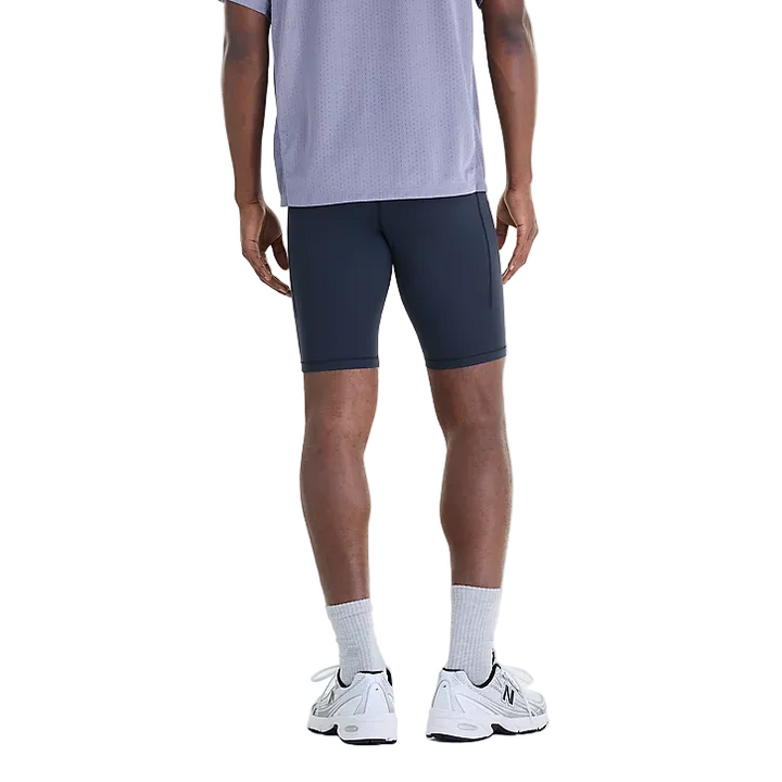 New Balance Mens NYC Marathon RC Pocket Half Tight 9" - Black