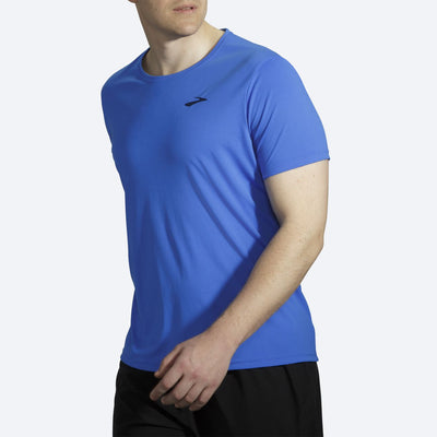 Brooks Mens Atmosphere Short Sleeve - Bluetiful