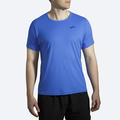 Brooks Mens Atmosphere Short Sleeve - Bluetiful
