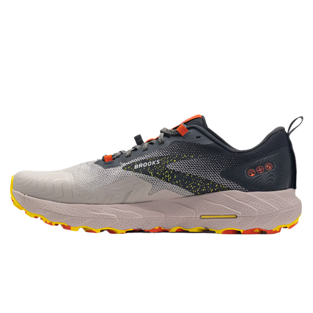 Brooks Mens Cascadia 17 - Chateau Grey/Forged Iron - Trail