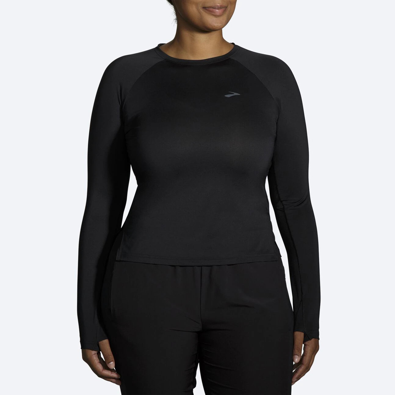 Brooks Womens Sprint Free Long Sleeve - Black