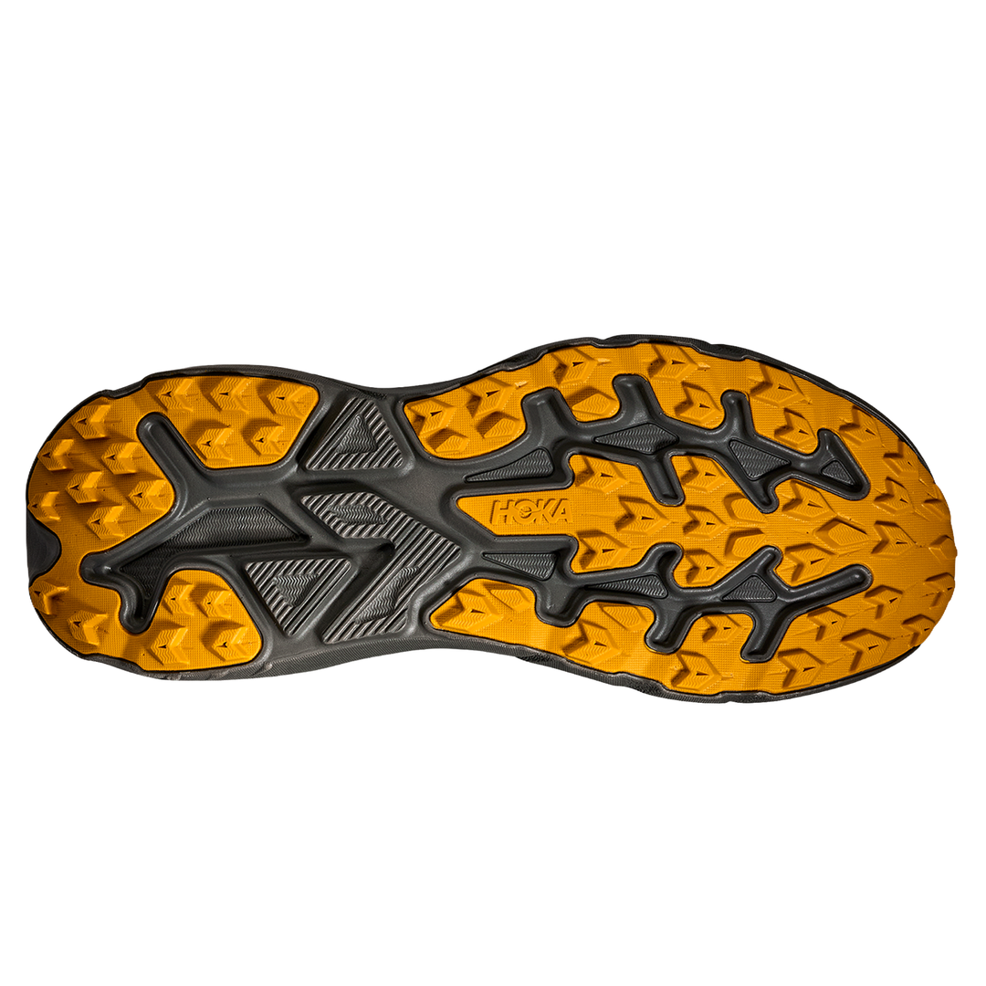 Hoka Mens Challenger 8 GTX - Gris Asphalte/Jaune Varsity - Trail - SS26