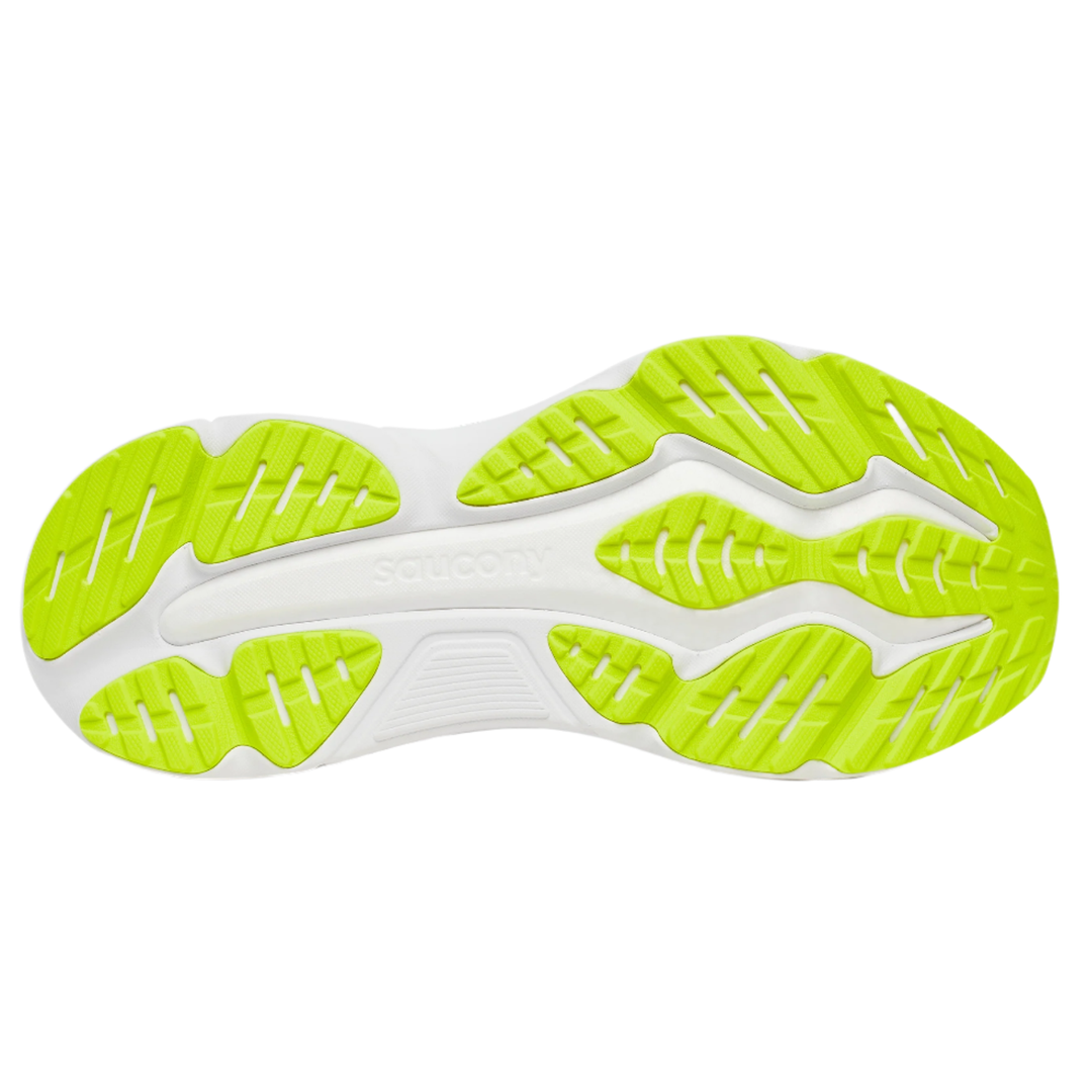 Saucony Mens Hurricane 25 - Lapis/Citron - Stability - AW25
