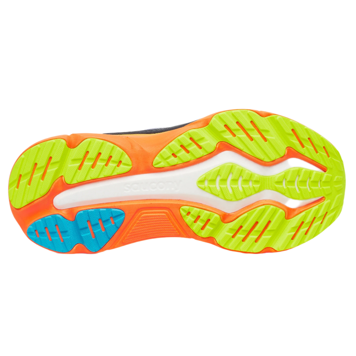 Saucony Mens Hurricane 25 - Shadow/Vizi - Stability - AW25