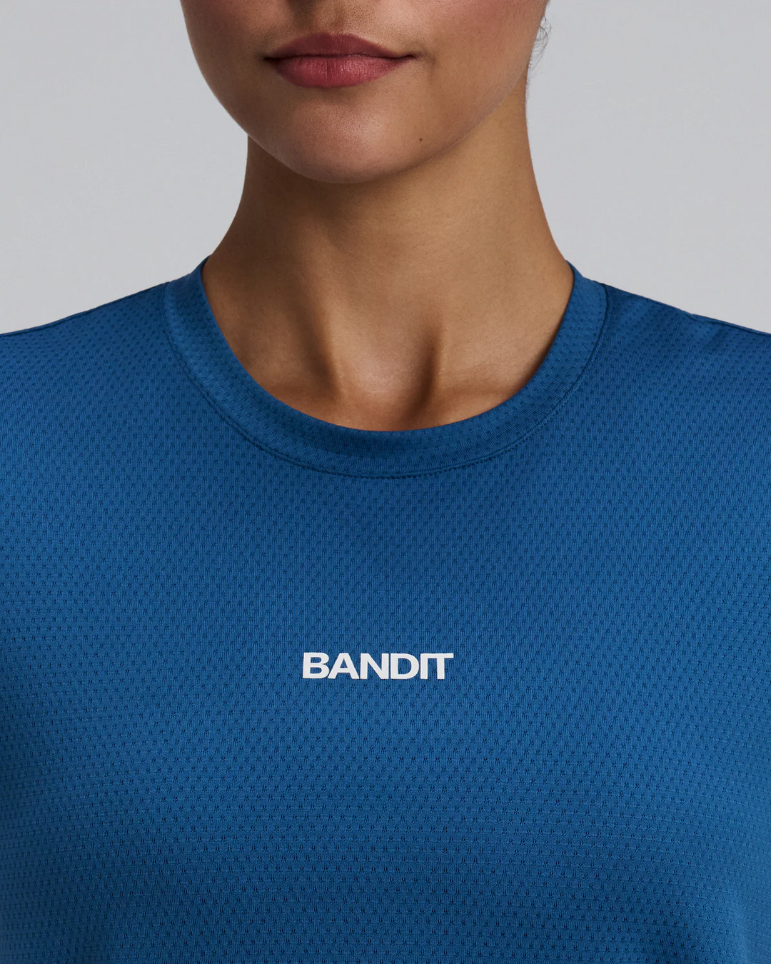 Bandit Womens Short Sleeve Micromesh Tee - Aegean - SS26